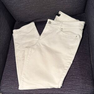 Ann Taylor White Jeans